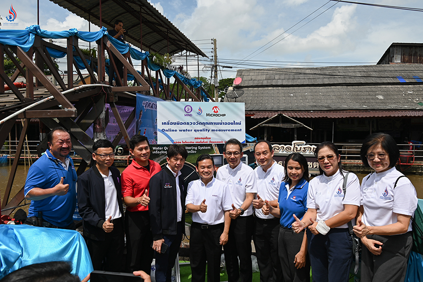 ร่วมทดสอบเครื่องวิเคราะห์คุณภาพน้ำ