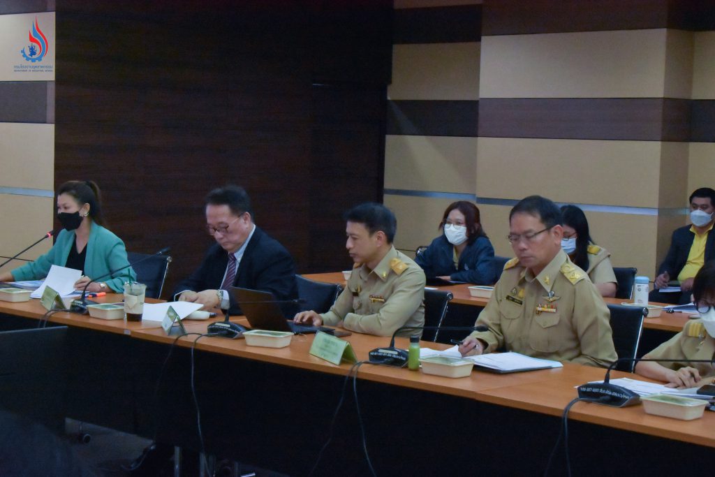 กรมโรงงานฯ ร่วมประชุมคณะกรรมการกำกับการประเมินผลการปฏิบัติราชการของส่วนราชการในกระทรวงอุตสาหกรรมประจำปีงบประมาณ พ.ศ. 2567