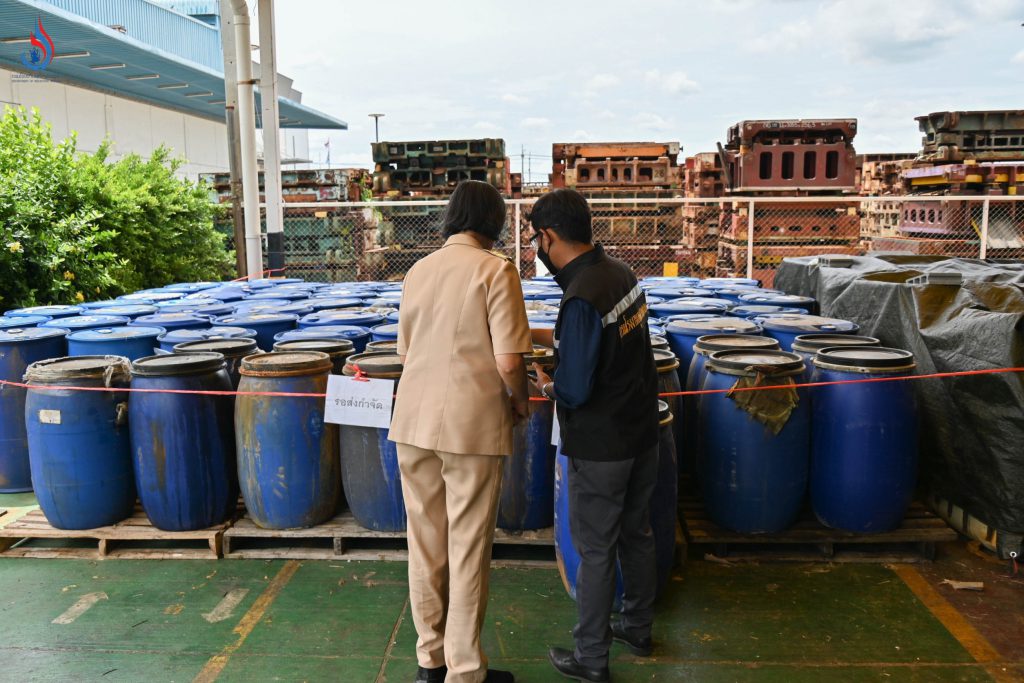 ตรวจติดตาม มาตรา 37 วรรคหนึ่ง แห่งพระราชบัญญัติโรงงาน พ.ศ. 2535 โดย กนอ. มีคำสั่งให้โรงงานปรับปรุงแก้ไขการประกอบกิจการให้เป็นไปตามเงื่อนไขการอนุญาต