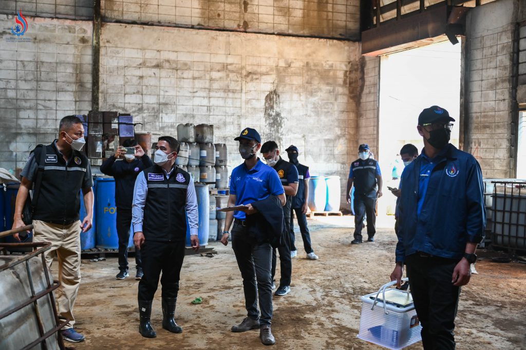 เร่งดำเนินการบำบัด/กำจัดของเสียของกลางให้แล้วเสร็จภายในกำหนดเวลา