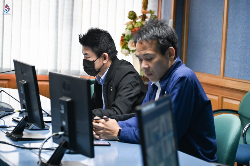 เจ้าหน้าที่กองส่งเสริมเทคโนโลยีสิ่งแวดล้อมโรงงาน