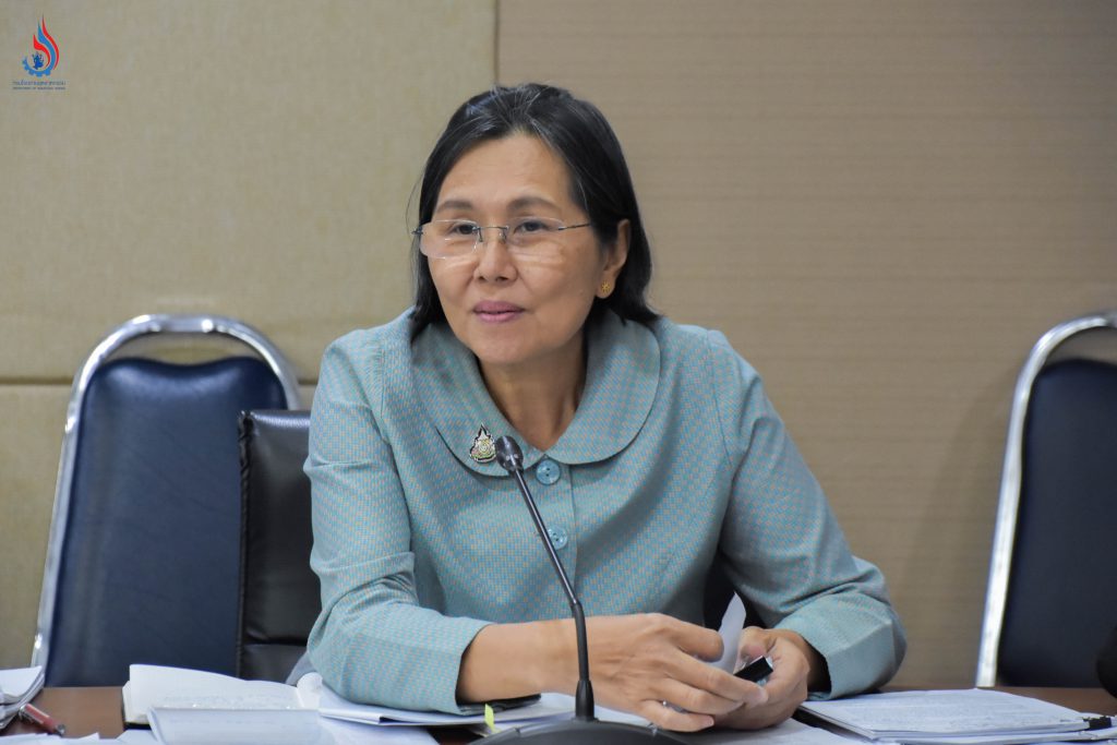 นางจินดา เตชะศรินทร์ ผู้อำนวยการกองบริหารจัดการกากอุตสาหกรรม