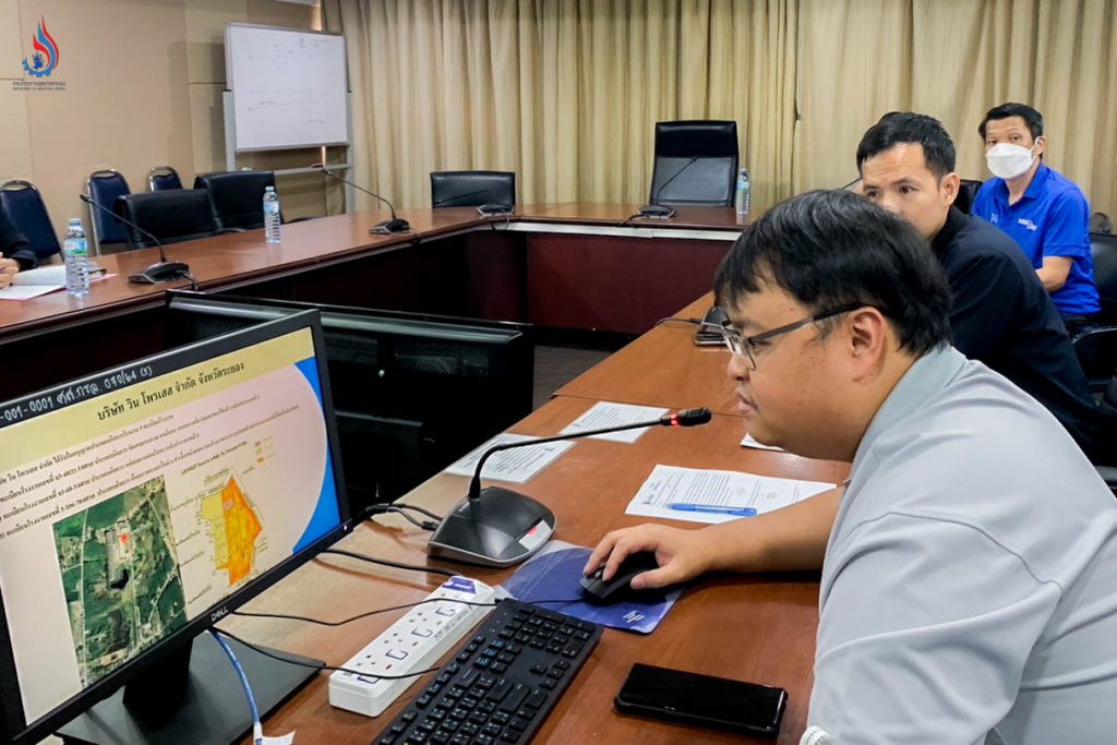 เจ้าหน้าที่กองบริหารจัดการกากอุตสาหกรรม