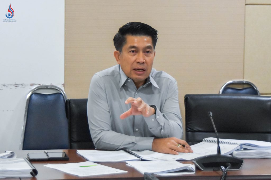 นายอานันท์ ฟักสังข์ ผู้อำนวยการกองวิศวกรรมบริการ กรมอุตสาหกรรมพื้นฐานและการเหมืองแร่