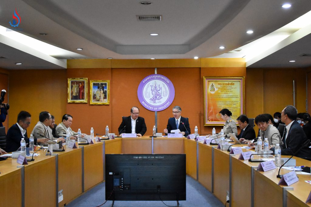 การประชุมคณะกรรมการอำนวยการเพื่อขับเคลื่อนเศรษฐกิจภาคอุตสาหกรรม ครั้งที่ 1/2566