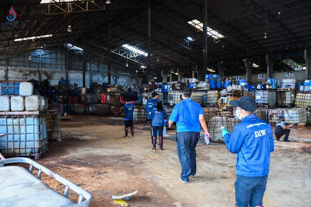 กระจายกำลังสำรวจตรวจนับแยกแยะทรัพย์สินในสภาพปัจจุบัน