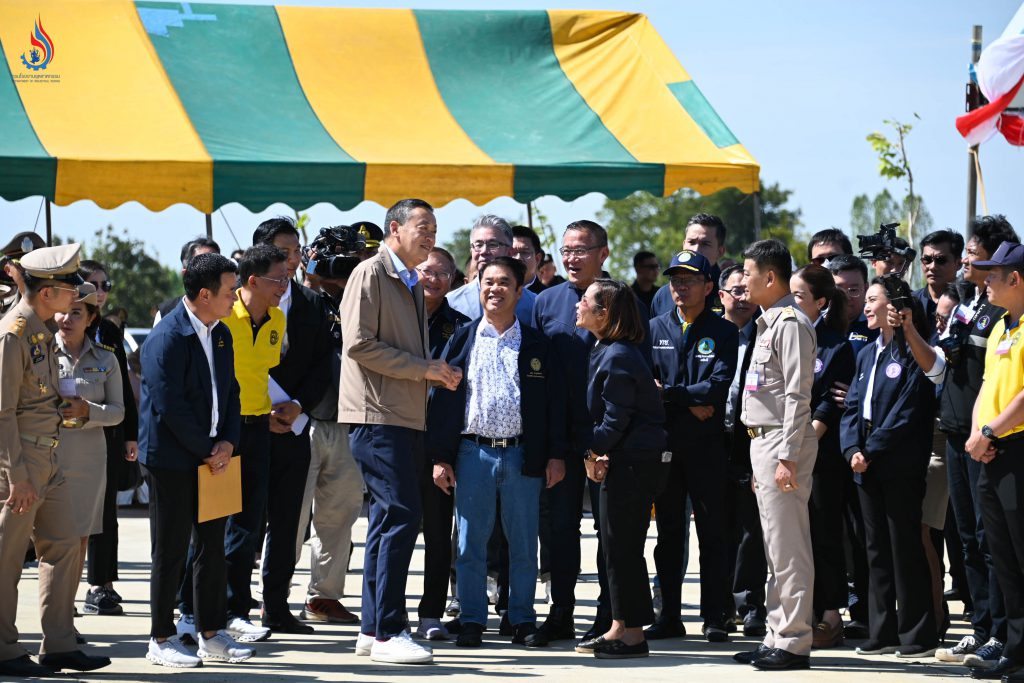 ลงพื้นที่ตรวจเยี่ยมนิคมอุตสาหกรรมสระแก้ว อำเภออรัญประเทศ จังหวัดสระแก้ว