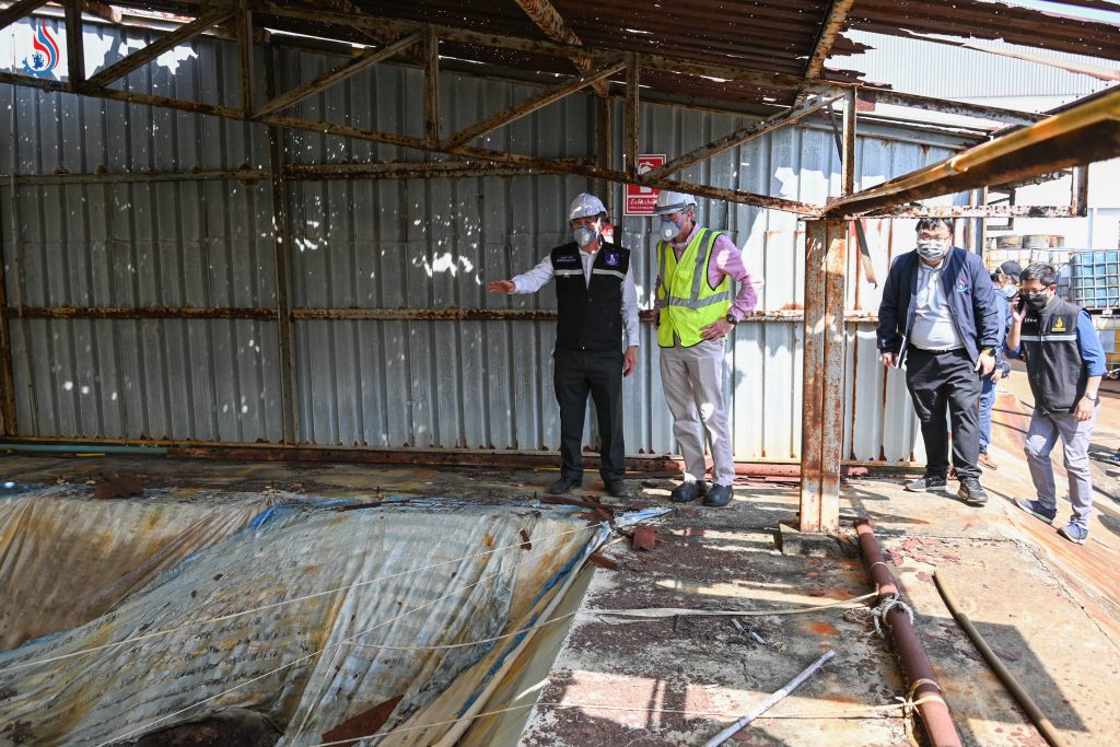 ประสานความร่วมมือทางด้านวิชาการระหว่างประเทศ ในการเสริมสร้างศักยภาพการประเมินและฟื้นฟูพื้นที่ที่ปนเปื้อนมลพิษ