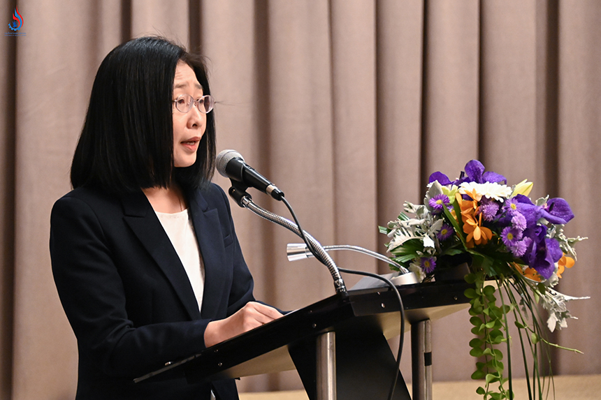 นางสาวปัทมวรรณ คุณประเสริฐ ผู้อำนวยการกองส่งเสริมเทคโนโลยีสิ่งแวดล้อมโรงงาน