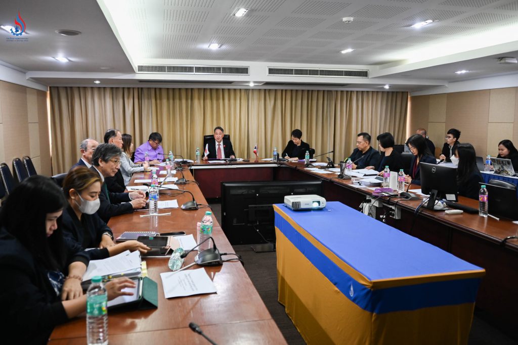 การประชุมให้คำปรึกษาด้านเทคนิค (Technical Consultation) การเพิ่มประสิทธิภาพการจัดการกากอุตสาหกรรมในประเทศไทย 