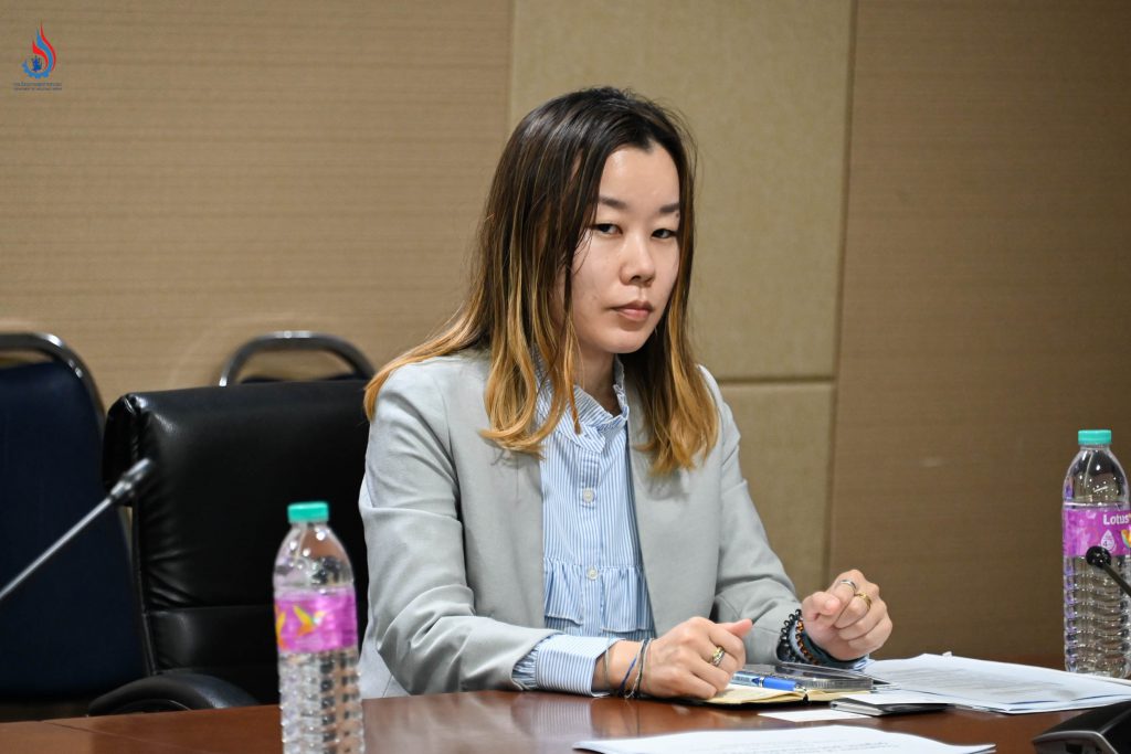 Ms. Osawa Yurie เลขานุการเอกจากสถานทูตญี่ปุ่น 