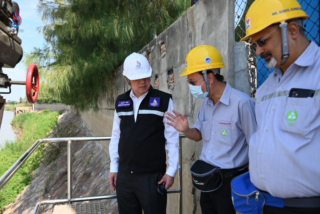 อธิบดีกรมโรงงานฯ ลงพื้นติดตามผลการแก้ปัญหากลิ่นจากการประกอบกิจการโรงงาน บ.ไทยเรยอน พร้อมพบชาวบ้านชุมชนโดยรอบ