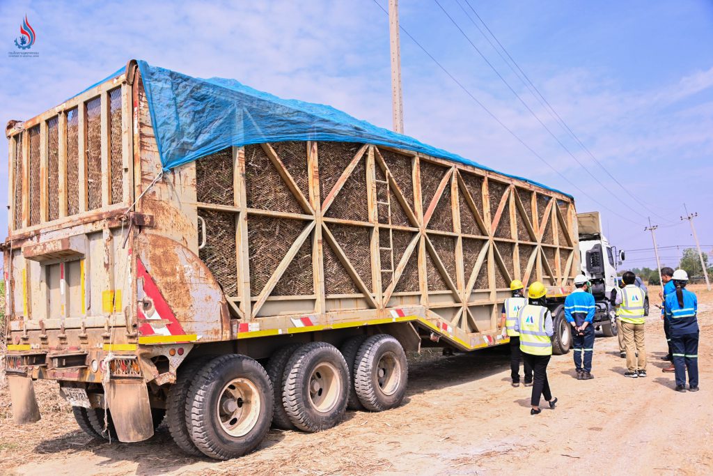 โครงการนำร่อง EV Eco System for Farm ที่เป็นการเริ่มปรับเปลี่ยนการใช้เชื้อเพลิงฟอสซิลในภาคการขนส่งอ้อย