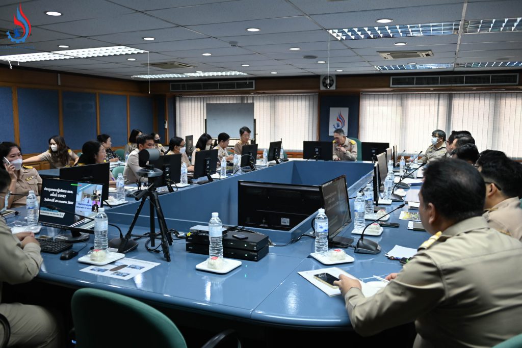 อธิบดีกรมโรงงานฯ ประชุมผู้บริหาร ติดตามผลการดำเนินงานปีงบประมาณ 2567