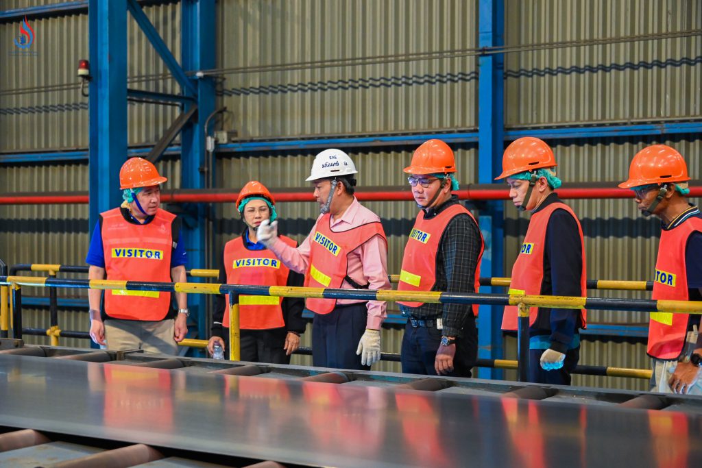 ตรวจเยี่ยมโรงงานของ บริษัท สหวิริยาสตีลอินดัสตรี จำกัด (มหาชน) หรือ เอสเอสไอ