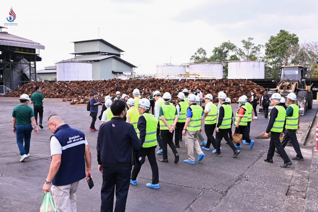 ในปี 2567 กระทรวงฯ เตรียมที่จะส่งเสริมและพัฒนาให้เป็นต้นแบบอุตสาหกรรมปาล์มน้ำมันครบวงจรอย่างยั่งยืน