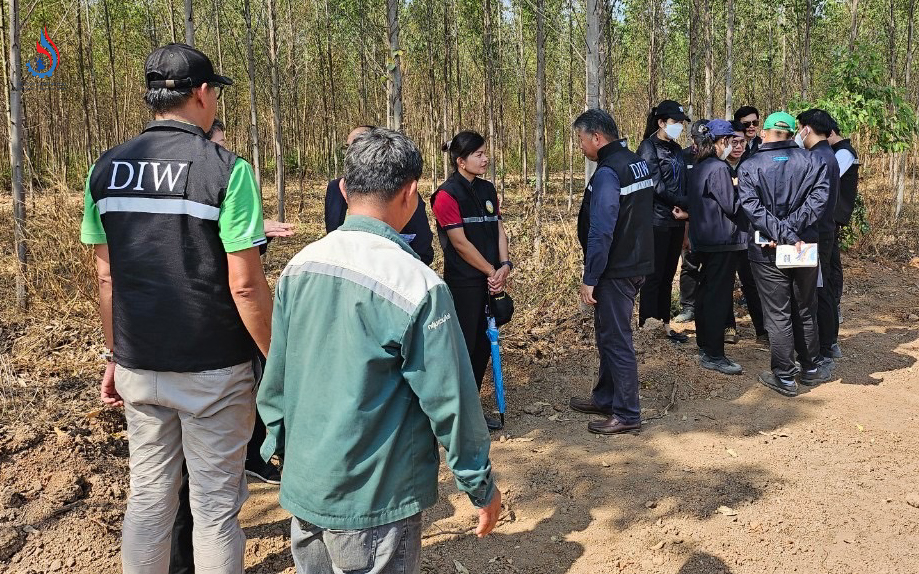 กรมโรงงานฯ นำเจ้าหน้าที่ติดตามผลการแก้ไขปัญหากากอุตสาหกรรมในพื้นที่จังหวัดปราจีนบุรี