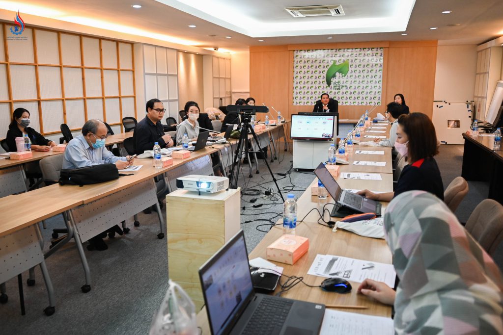 การประชุมตรวจรับรายงานฉบับสมบูรณ์ โครงการ Provision of services for the upgrading and promoting the online waste exchange database platform