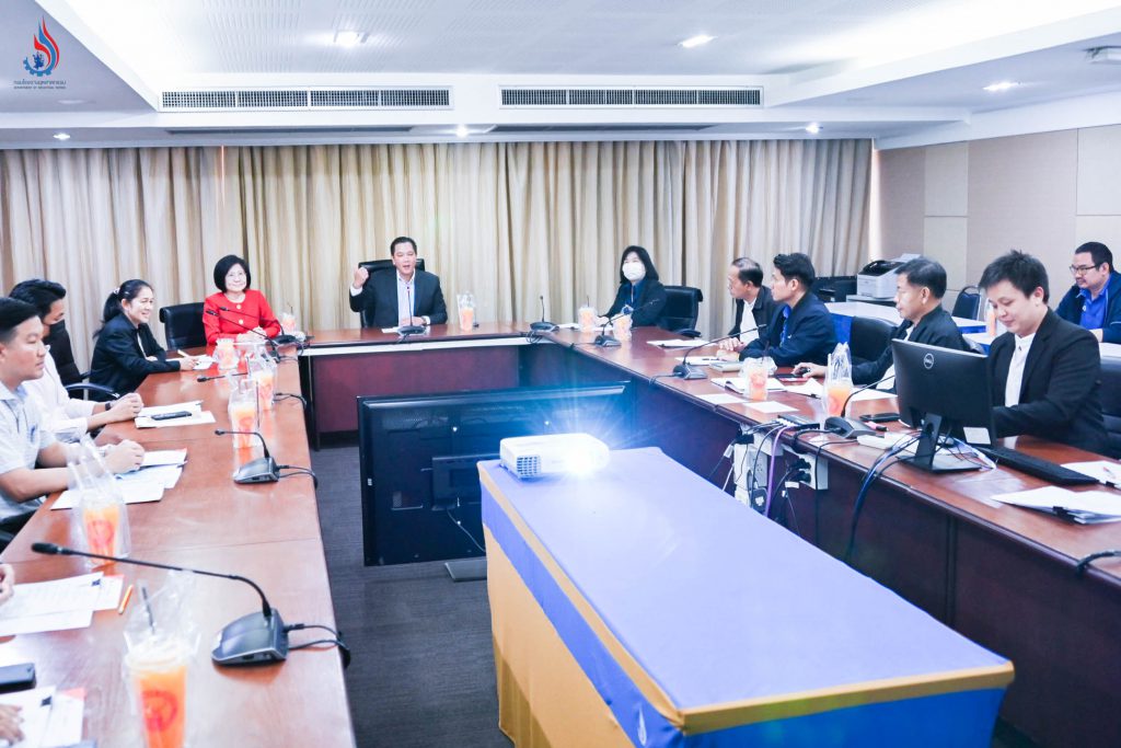 รองอธิบดีกรมโรงงานฯ ประชุมกลุ่มงานจริยธรรม ประจำปีงบประมาณ พ.ศ. 2567 ครั้งที่ 1/2567