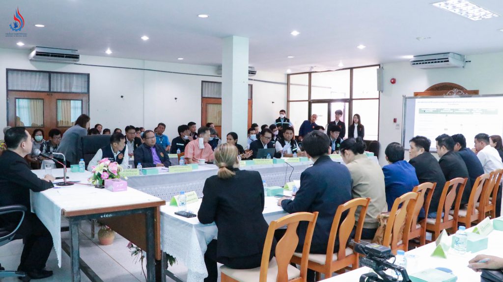 กรมโรงงานฯ ร่วมประชุม การรับฟังปัญหาน้ำเสียจากโรงงานอุตสาหกรรมในพื้นที่จังหวัดนครปฐม