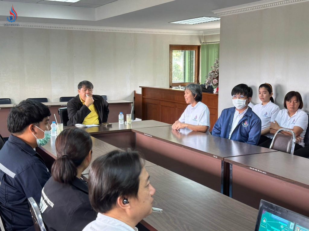 รองอธิบดีกรมโรงงานฯ ตรวจเยี่ยม ให้กำลังใจ เจ้าหน้าที่ศูนย์วิจัยและเตือนภัยมลพิษโรงงานภาคตะวันตก