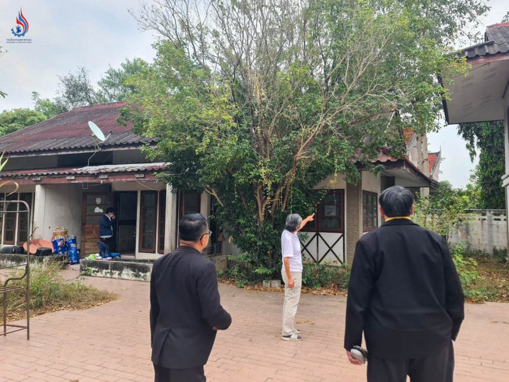 รองอธิบดีกรมโรงงานฯ ตรวจเยี่ยม ให้กำลังใจ เจ้าหน้าที่ศูนย์วิจัยและเตือนภัยมลพิษโรงงานภาคตะวันตก