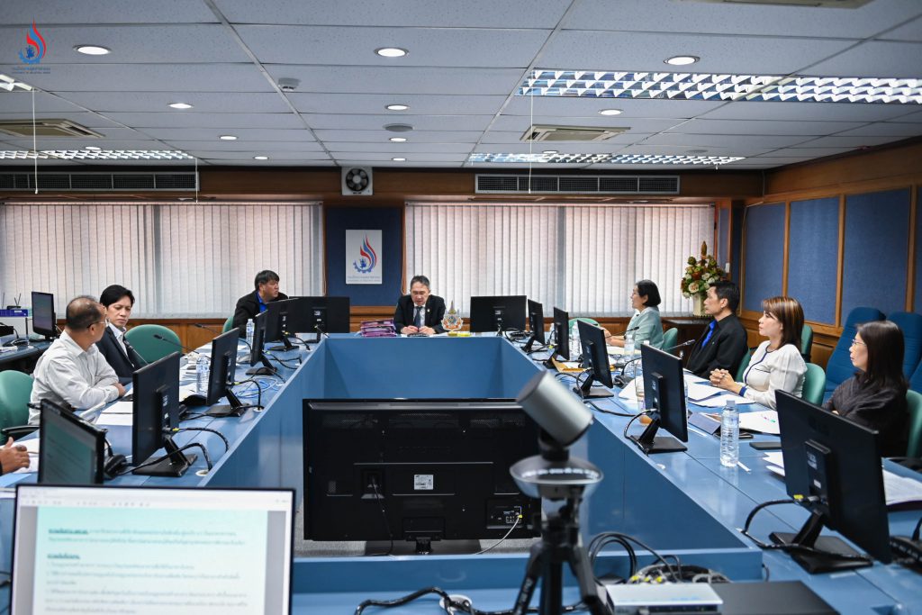 การประชุมหลักเกณฑ์การพิจารณาการรับแจ้งการขยายโรงงานจำพวกที่ 3 ตามมาตรา 18/1(1) กรณีการติดตั้งเครื่องจักรเพื่อเพิ่มระบบบำบัดมลพิษหรือปรับปรุงระบบบำบัดมลพิษเดิม