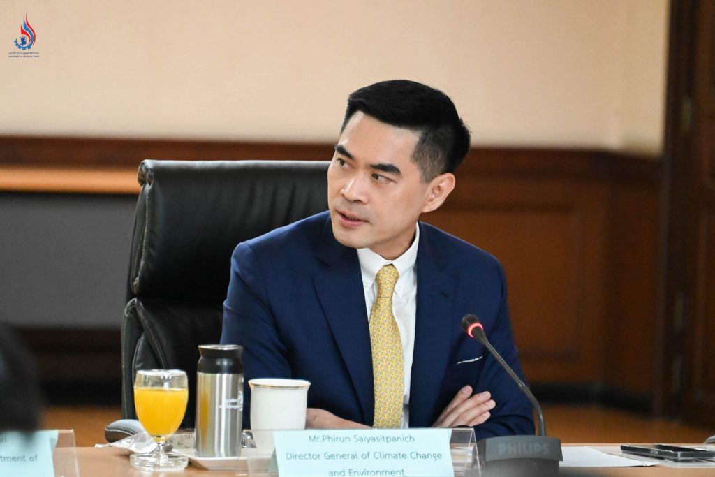 นายพิรุณ สัยยะสิทธิ์พานิช อธิบดีกรมการเปลี่ยนแปลงสภาพภูมิอากาศและสิ่งแวดล้อม