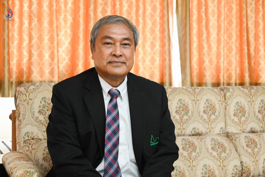 รองศาสตราจารย์ ดร.วราวุธ เสือดี อุปนายกคนที่ 2 สมาคมวิศวกรรมสิ่งแวดล้อมแห่งประเทศไทย (สวสท.) เป็นวิทยากร