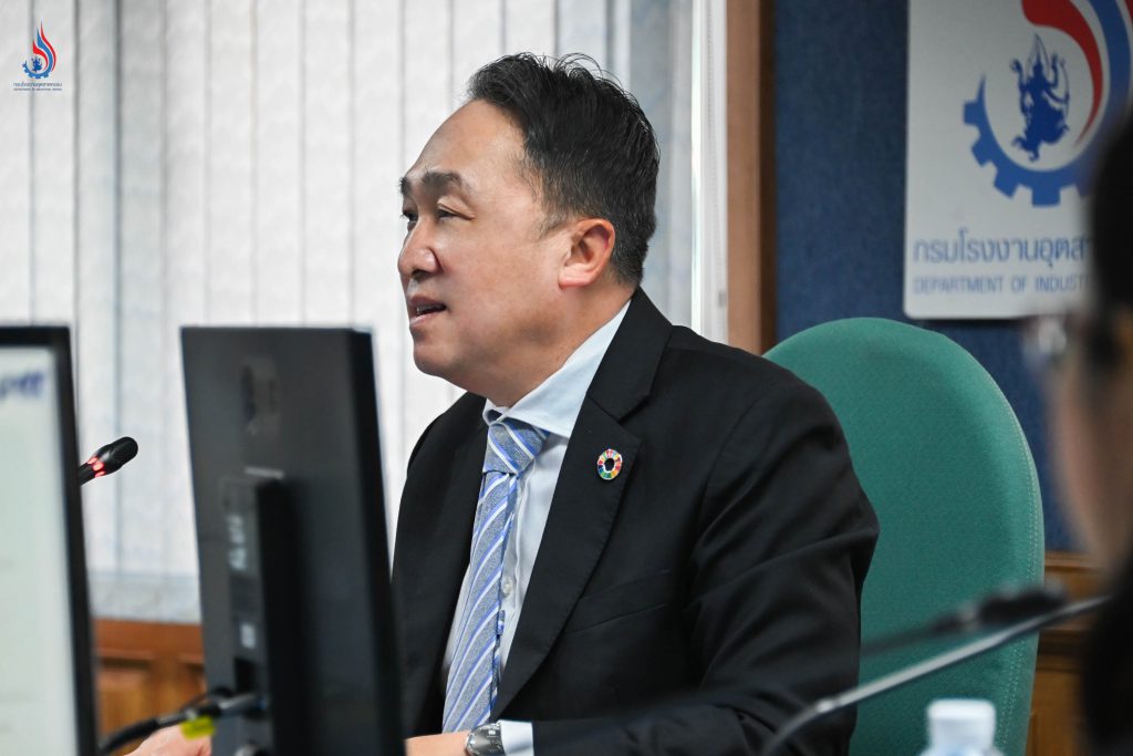 นายจุลพงษ์ ทวีศรี อธิบดีกรมโรงงานอุตสาหกรรม 