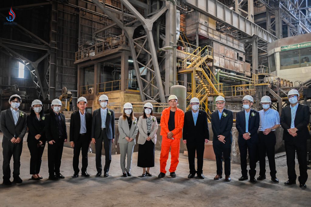 เยี่ยมชมขั้นตอนกระบวนการการรีไซเคิลถ่านไฟฉาย ณ บริษัท ยูเอ็มซี เม็ททอล จำกัด