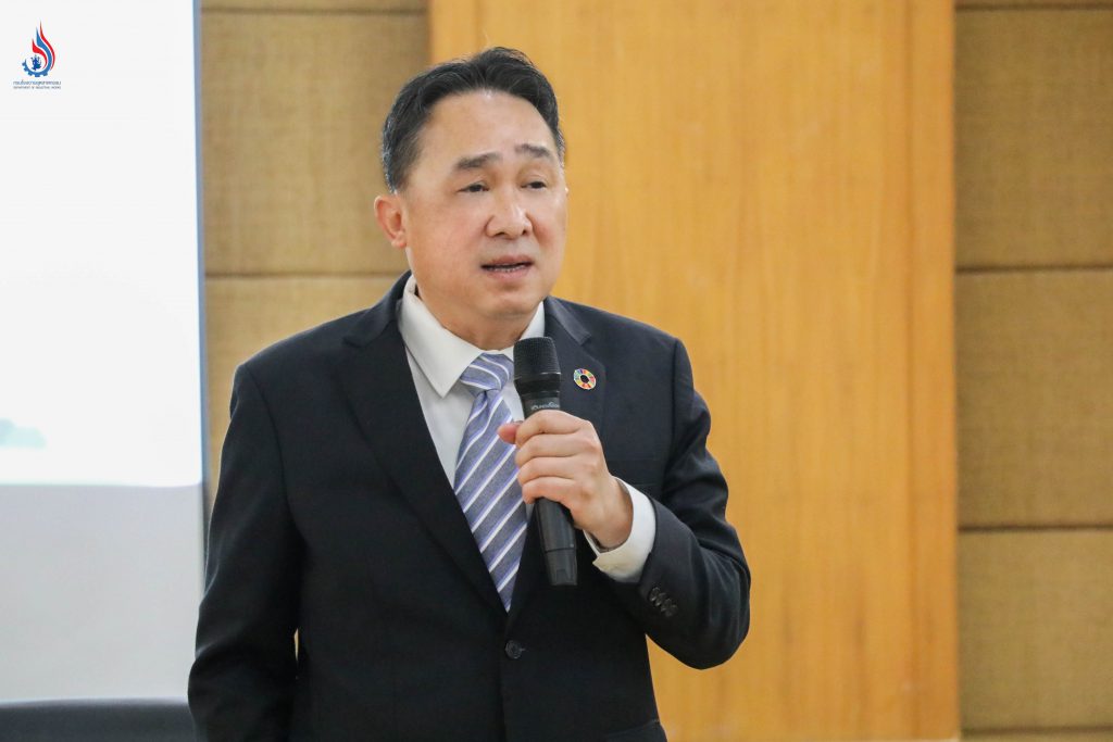 นายจุลพงษ์ ทวีศรี อธิบดีกรมโรงงานอุตสาหกรรม เป็นประธานเปิดโครงการฯ