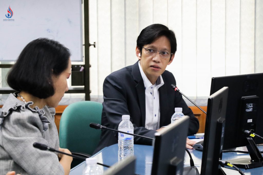 นายปณตสรรค์ สูจยานนท์ ผู้อำนวยการกองบริการงานอนุญาตโรงงาน 1