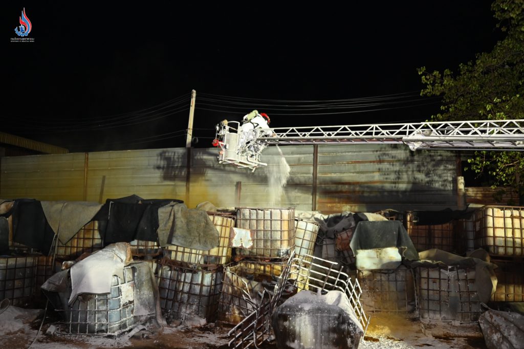 ❌🏭⚠️ อธิบดีกรมโรงงานฯ ลงพื้นที่ด่วน! พบ #สารเคมีรั่วไหล “เอกอุทัย จ.อยุธยา”