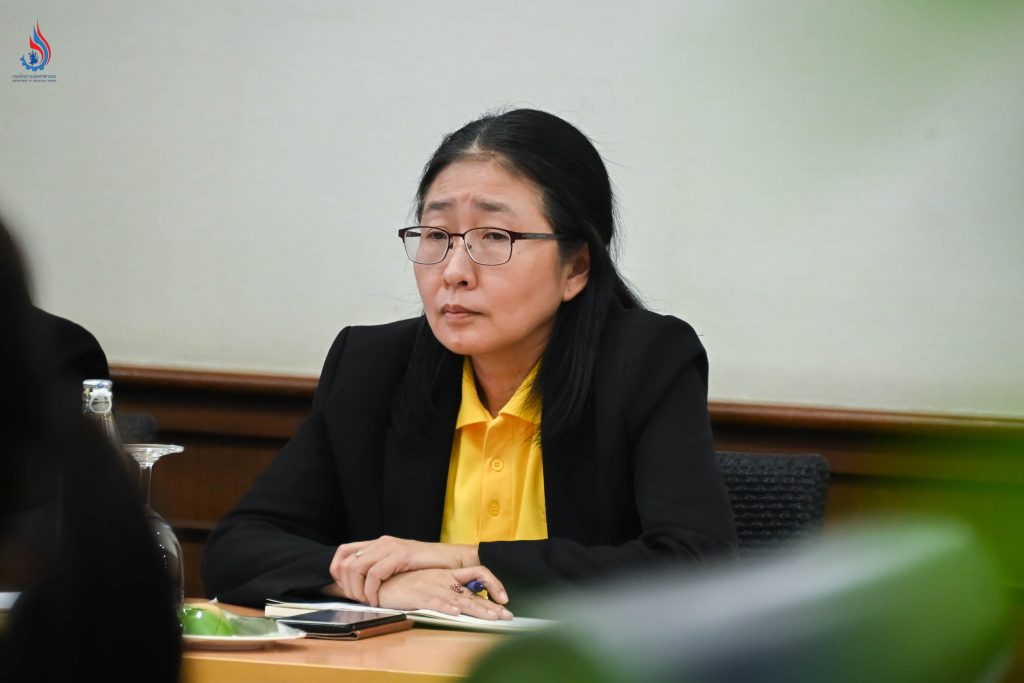 นางสาวปัทมวรรณ คุณประเสริฐ ผู้อำนวยการกองส่งเสริมเทคโนโลยีสิ่งแวดล้อมโรงงาน