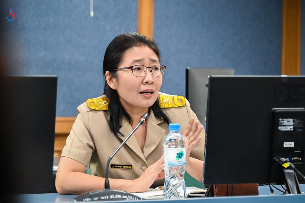 นางสาวปัทมวรรณ คุณประเสริฐ ผู้อำนวยการกองส่งเสริมเทคโนโลยีสิ่งแวดล้อมโรงงาน