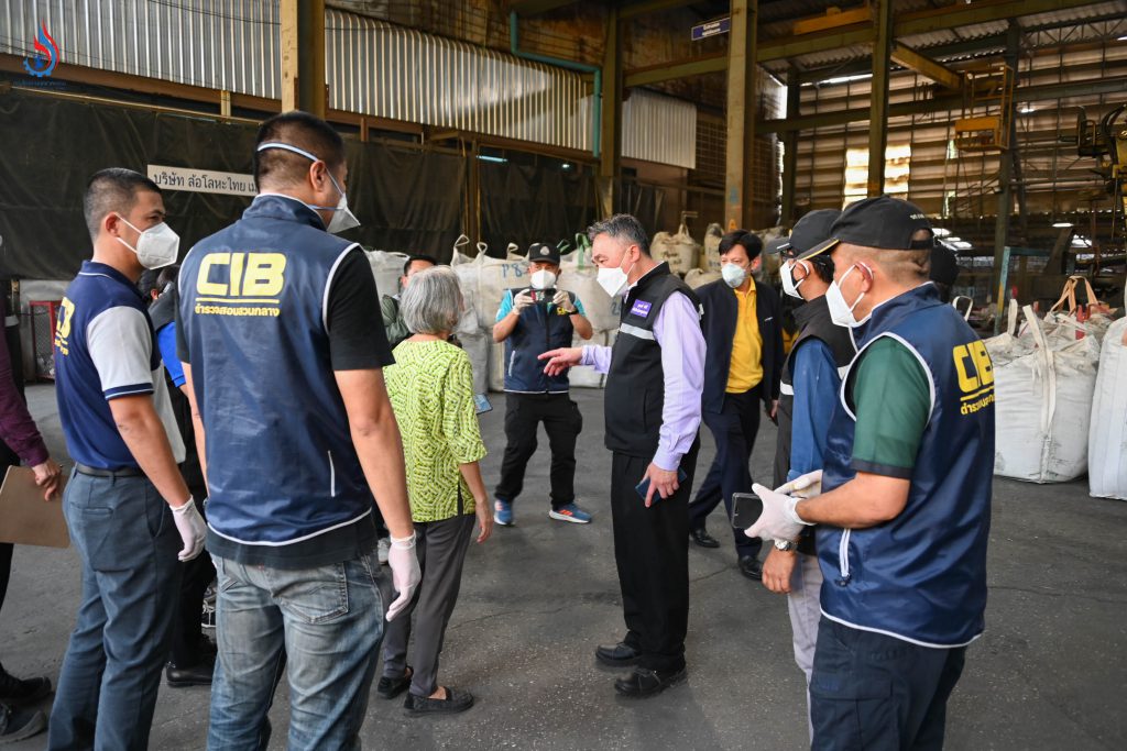 อธิบดีกรมโรงงานฯ ติดตามการลักลอบซุกกากแคดเมียมในพื้นที่สมุทรสาคร ซ้ำพบเพิ่ม เขตบางซื่อ กทม.