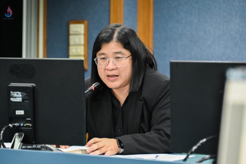 นางสาวธนิตา ทองเงา ผู้อำนวยการกลุ่มมลพิษอากาศ กองส่งเสริมเทคโนโลยีสิ่งแวดล้อมโรงงาน