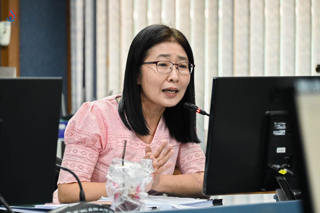 นางสาวปัทมวรรณ คุณประเสริฐ ผู้อำนวยการกองส่งเสริมเทคโนโลยีสิ่งแวดล้อมโรงงาน