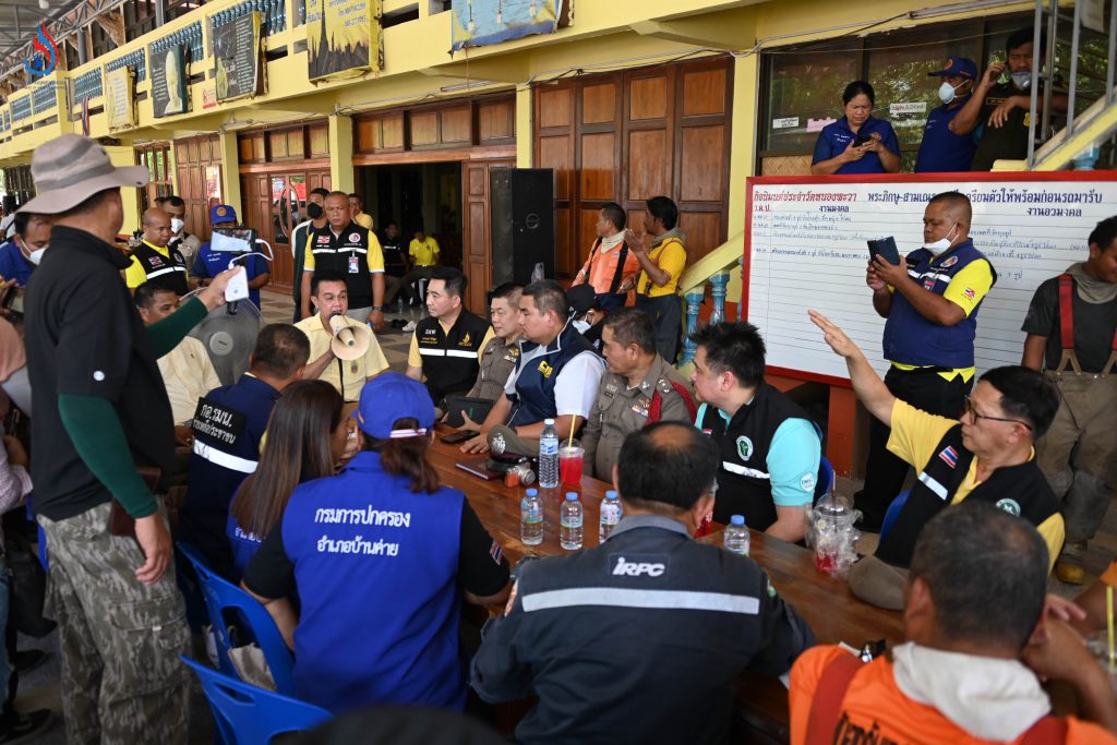 กรมโรงงานฯ ลงพื้นที่ตรวจติดตามเหตุเพลิงไหม้ “วินโพรเสส จ.ระยอง” เร่งประสานตำรวจสืบหาสาเหตุ