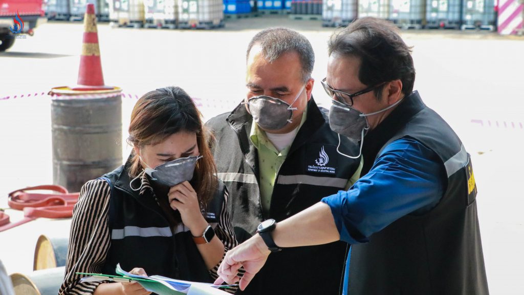 เน้นย้ำมาตรการที่ต้องดำเนินการเพื่อป้องกันเหตุในลักษณะเดียวกัน ทั้งโรงงานและสถานที่เก็บสารเคมีหรือวัตถุอันตราย จะต้องตรวจสอบภาชนะบรรจุสารเคมีที่จัดเก็บให้มีสภาพดี ไม่ชำรุดเสียหาย 