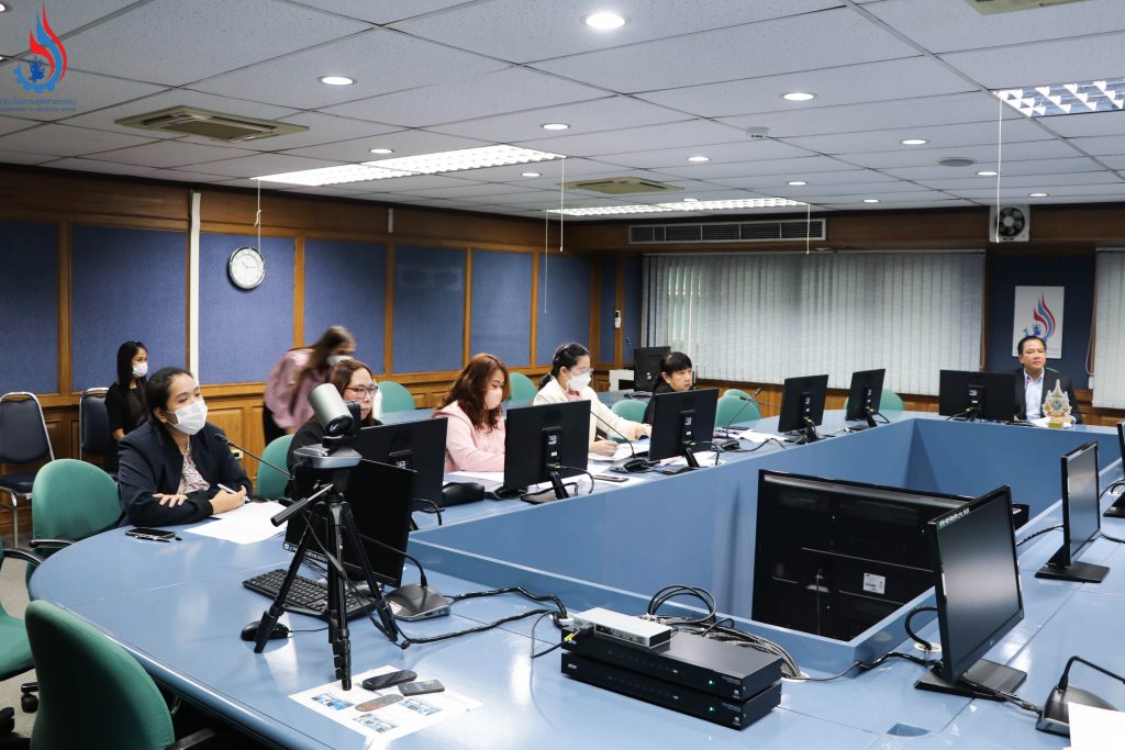 การประชุมหารือจัดหาหน้ากากป้องกันฝุ่นละอองและสารเคมี สำหรับเจ้าหน้าที่ กรอ. ลงพื้นที่ตรวจโรงงาน