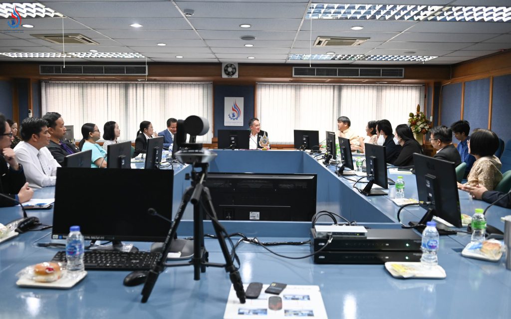 การประชุมผู้บริหารกรมโรงงานอุตสาหกรรม วาระพิเศษ เพื่อติดตามผลการดำเนินงาน