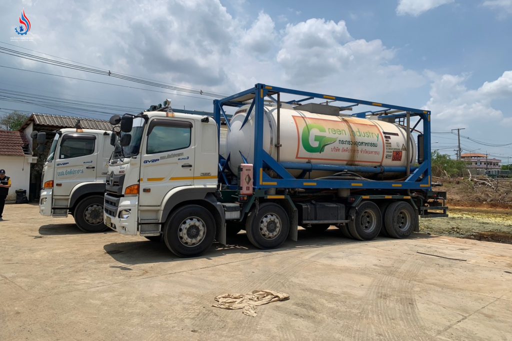 กระทรวงอุตฯ ขอบคุณทุกการสนับสนุน ในภารกิจสูบน้ำกรดบริเวณบ่อดินหน้าโกดังภาชี 376,000 ลิตร ป้องกันการไหลออกพื้นที่สาธารณะ เมื่อฤดูฝนมาถึง