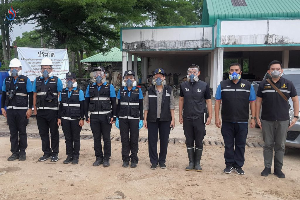 กรมโรงงานฯ ลงพื้นที่ตรวจสอบเหตุเพลิงไหม้ซ้ำ “วิน โพรเสส จ.ระยอง” พร้อมเข้าชี้แจงแผนจัดการของเสียต่อผู้ว่าระยอง