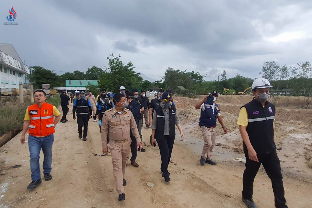 กรมโรงงานฯ ลงพื้นที่ตรวจสอบเหตุเพลิงไหม้ซ้ำ “วิน โพรเสส จ.ระยอง” พร้อมเข้าชี้แจงแผนจัดการของเสียต่อผู้ว่าระยอง
