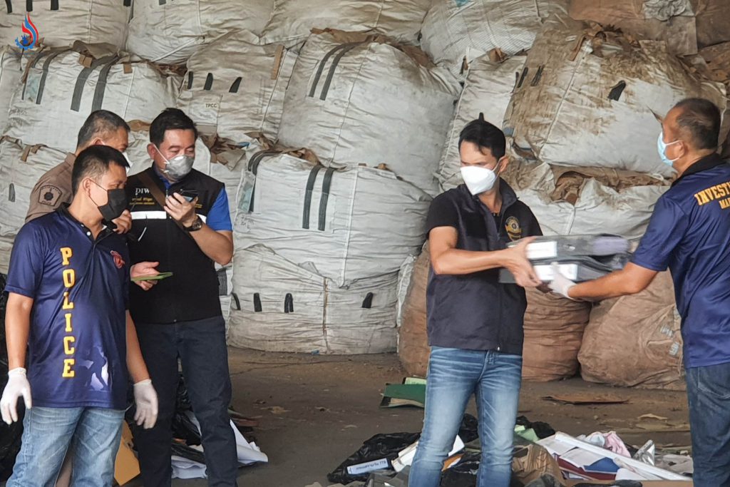 เจ้าหน้าที่นำหมายศาลจังหวัดระยอง เข้าตรวจค้น วิน โพรเสส อีกแห่ง ใน อ.เมืองระยอง