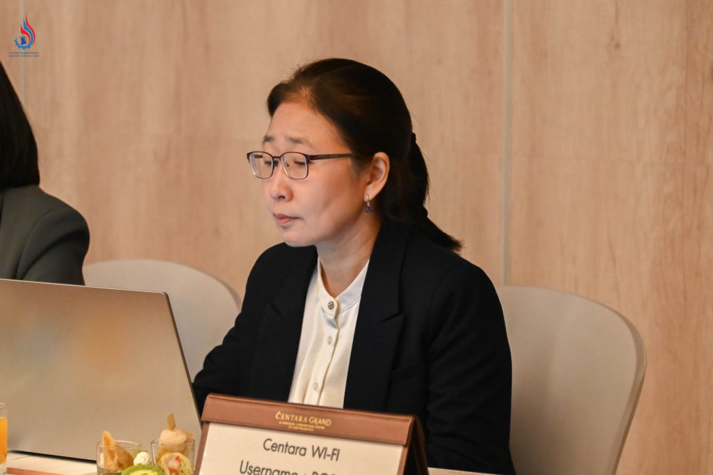 นางสาวปัทมวรรณ คุณประเสริฐ ผู้อำนวยการกองส่งเสริมเทคโนโลยีสิ่งแวดล้อมโรงงาน