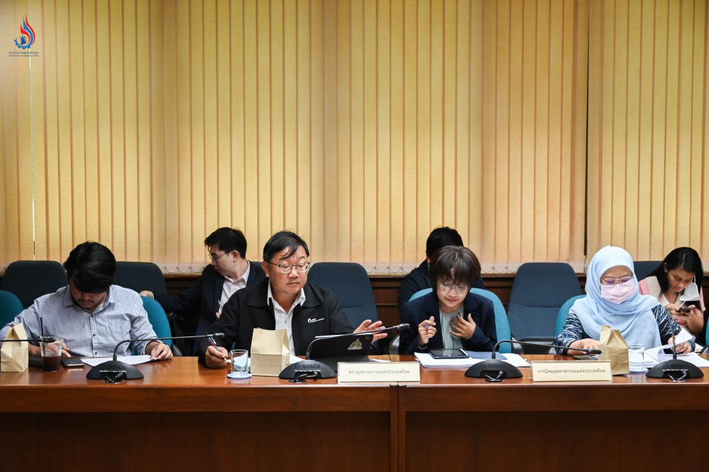 ที่ประชุมได้พิจารณาแผนพัฒนาระบบทำเนียบการปลดปล่อยและเคลื่อนย้ายมลพิษ ปี 2567-2570