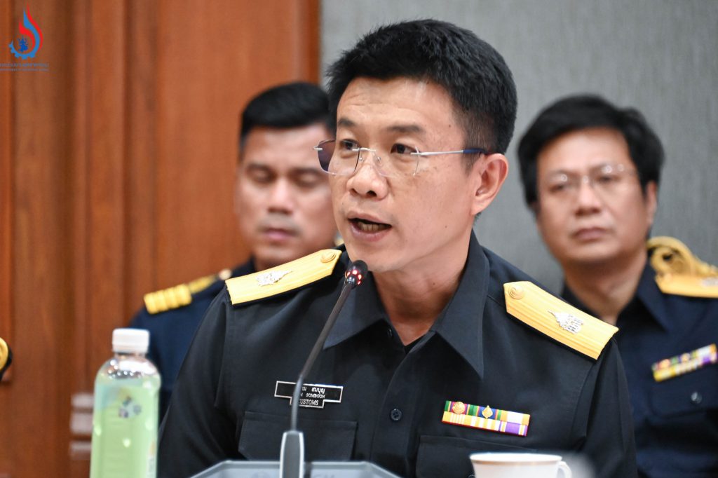 กรมโรงงาน บูรณาการร่วม กรมศุลกากร หารือข้อกฎหมายและระเบียบ การนำผ่าน ผ่านแดน ถ่ายลำ วัตถุอันตราย